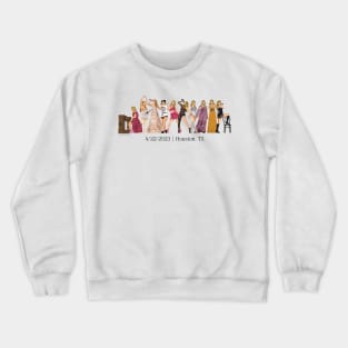 4/22 Houston Iconic Outifts Era Tour Crewneck Sweatshirt